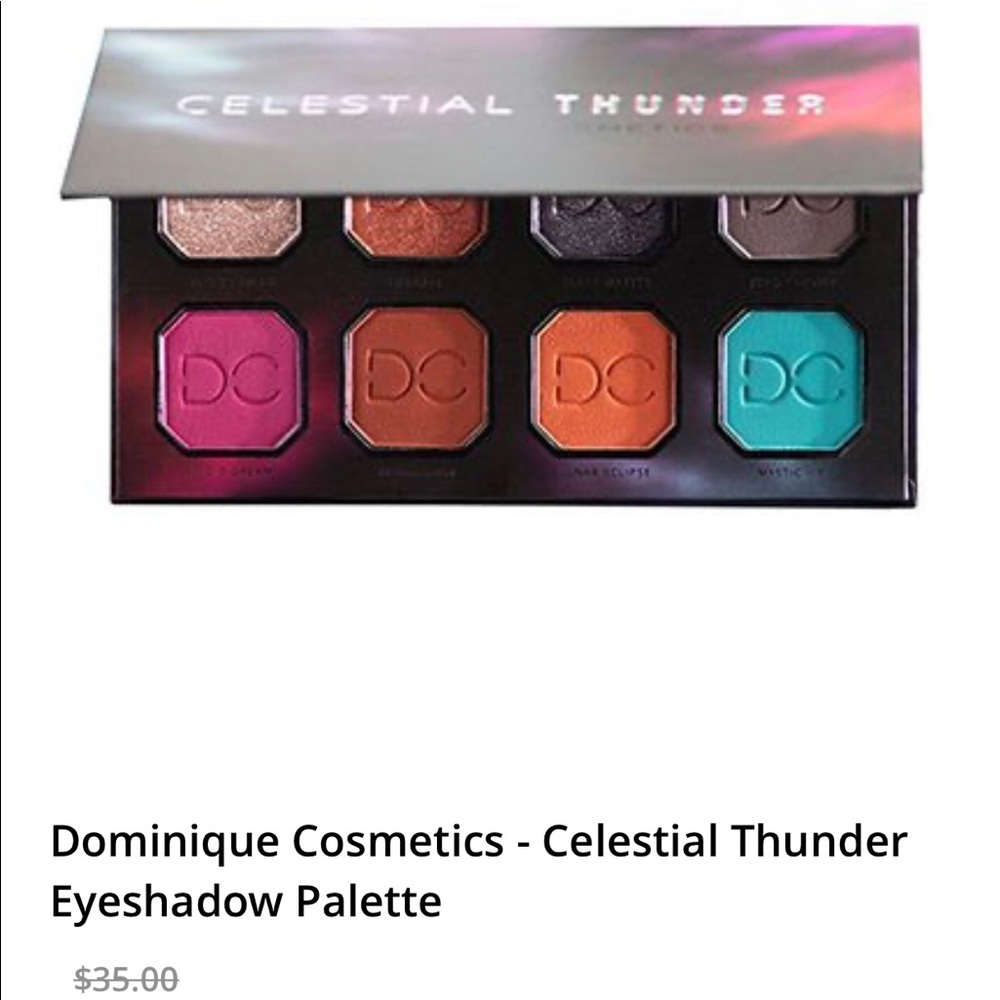 DOMINIQUE CELESTIAL THUNDER EYESHADOW PALETTE 🎨